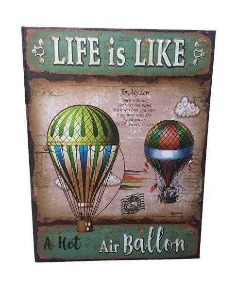 Livro Enfeite Porta Objetos 3 Caixas - Organizador Air Ballon - 2