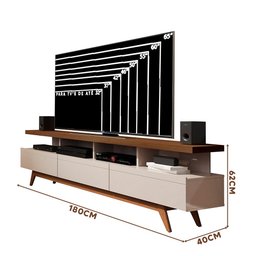 Rack Retro Off White Freijó Alemanha Shop JM - 4