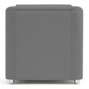 Ver imagem 3 de Poltrona Decorativa Mila Confortável para Sala Recepção Manicure Pés Cromado - Clique e Decore