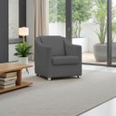 Ver imagem 1 de Poltrona Decorativa Mila Confortável para Sala Recepção Manicure Pés Cromado - Clique e Decore