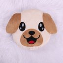 Ver imagem 1 de Almofada Decorativa Safari Infantil para Bebê e Crianças em Pelúcia:cachorro Bege]