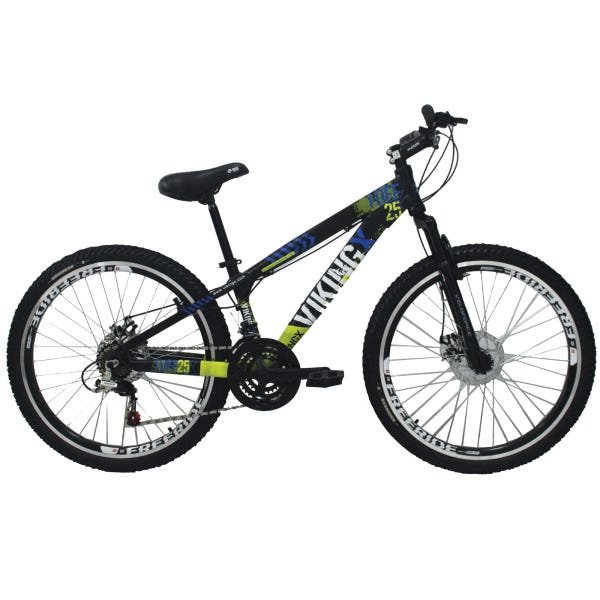 Bicicleta Vikingx Tuff29 Freeride Aro 26 Freio a Disco 21