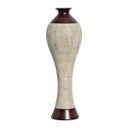 Ver imagem 1 de Vaso de Chão Califórnia Textura para Decoração de Sala e Hall de Entrada