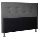 Ver imagem 1 de Cabeceira King 1,95m Berlim Corano Cinza