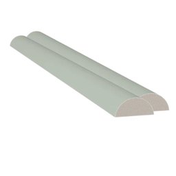 Meia Curva Poliestireno 599 Oliva Santa Luzia - 2,8mx3,7cm (2uni) - 1