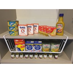 Cesto Organizador Aramado Prateleira - 40 x 25 x 15cm - 4