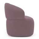 Ver imagem 5 de Sofá Orgânico 02 Lugares Living Glee 140cm Veludo Rosê - Desk Design