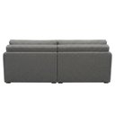 Ver imagem 7 de Sofá Cama para Sala de Estar 4 Lugares 230cm Chicago Linho Cinza - Nexta Casa