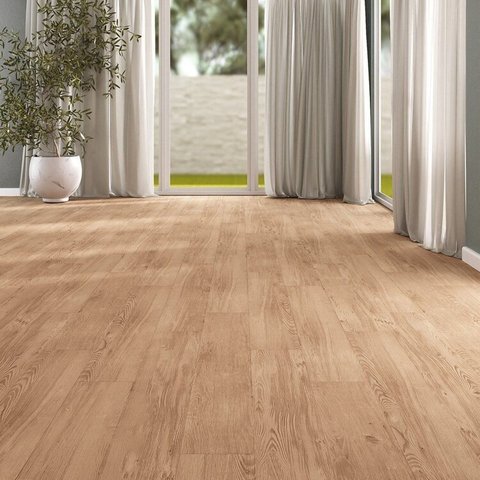 Piso Vinilico Colado Régua Sofisticato 2mm 11m² Ruffino Marrom/Nogueira