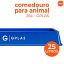 Ver imagem 2 de Comedouro para Animal 25l Azul Gplas