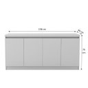 Ver imagem 3 de Buffet Truzzi 160cm Branco