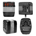 Ver imagem 1 de Adaptador Universal com 2 Usb e 2 Usb-c