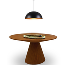 Ver imagem 5 de Mesa de Jantar Eclipse Cone Redonda 120cm em Freijo Modealr