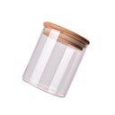 Ver imagem 2 de Conjunto 3 Potes Hermético Vidro Tampa de Madeira 760ml