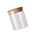Ver imagem 3 de Conjunto 3 Potes Hermético Vidro Tampa de Madeira 760ml