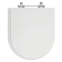 Ver imagem 2 de Assento Sanitário Poliester Riviera Cinza Prata para vaso Celite