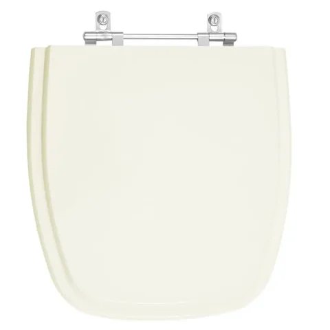 Assento Sanitário Versato Pergamon (Bege Claro) para vaso Celite