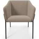 Ver imagem 3 de Kit 4 Cadeiras para Sala de Jantar Estar Living Olívia L02 Bouclê Bege - Lyam Decor