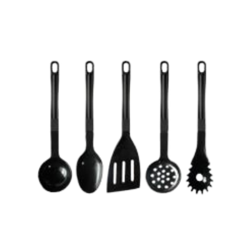 Jogo Panelas 9 Peças Preto Indução Cooktop Elétrico À Gás - 2