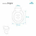 Ver imagem 5 de Assento Sanitário Angra Bone para vaso Ideal Standard