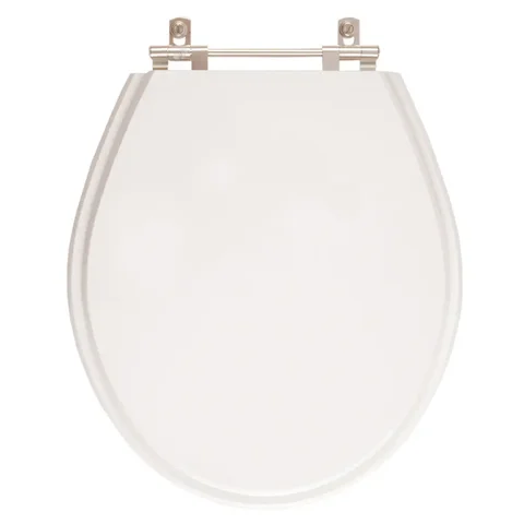 Assento Sanitário Poliester Studio Branco para vaso Deca