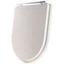 Ver imagem 2 de Assento Sanitário Laqueado Calypso Branco para vaso Incepa