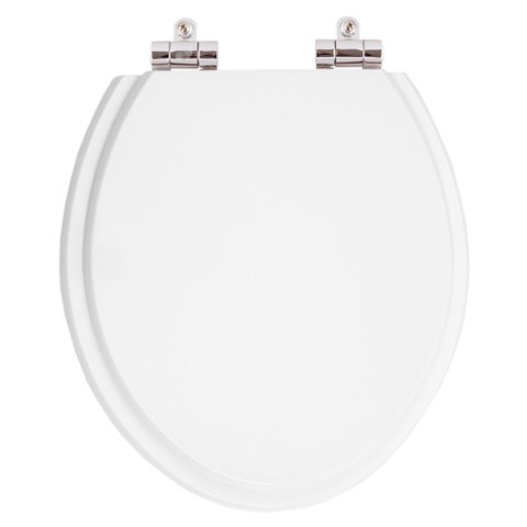 Assento Sanitário Poliester Soft Close Spot para vaso Deca