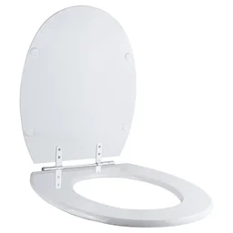 Assento Sanitário Laqueado Spot Branco para vaso Deca - 2