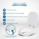 Ver imagem 3 de Tampa de Vaso Etna Palha para vaso Icasa
