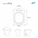 Ver imagem 5 de Tampa de Vaso Etna Palha para vaso Icasa