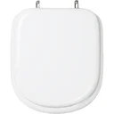 Ver imagem 1 de Tampa de Vaso Almofadada Flox Branco para bacia Fiori