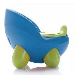 Troninho Infantil 2 Em 1 Learn Style Azul Multikids Baby - 4