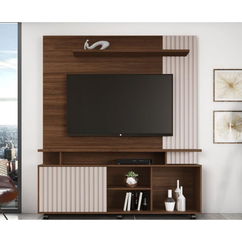 Home Serrano para TV até 65 " JCM Movelaria - Avelã/Off