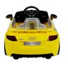 Carro Elétrico Infantil Audi Tt com Controle Belfix Audi Tt Rs Amarelo - 4