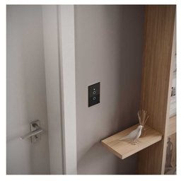 Interruptor Inteligente Preto Wifi 2 Botoes Touch Avant Neo - 3