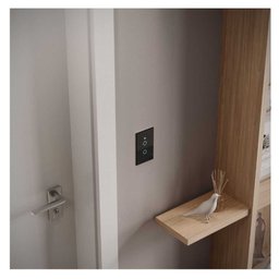 Interruptor Inteligente Preto Wifi 2 Botoes Touch Avant Neo - 2