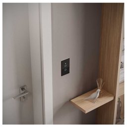 Interruptor Inteligente Preto Wifi 2 Botoes Touch Avant Neo - 4