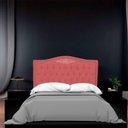 Ver imagem 6 de Cabeceira Casal Queen Size Estofada para Cama Box Maitê Veludo Cor Rose