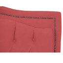 Ver imagem 5 de Cabeceira Casal Queen Size Estofada para Cama Box Maitê Veludo Cor Rose