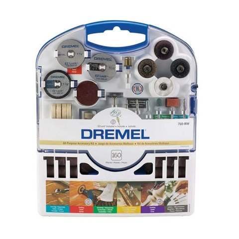 Jogo de acessórios 160 peças Dremel