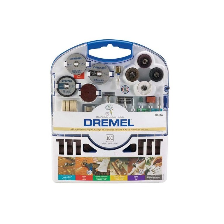 Jogo de acessórios 160 peças Dremel