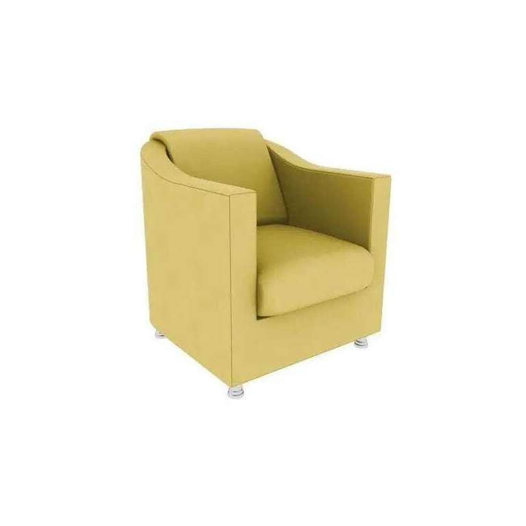 Poltrona Decorativa Bia Suede