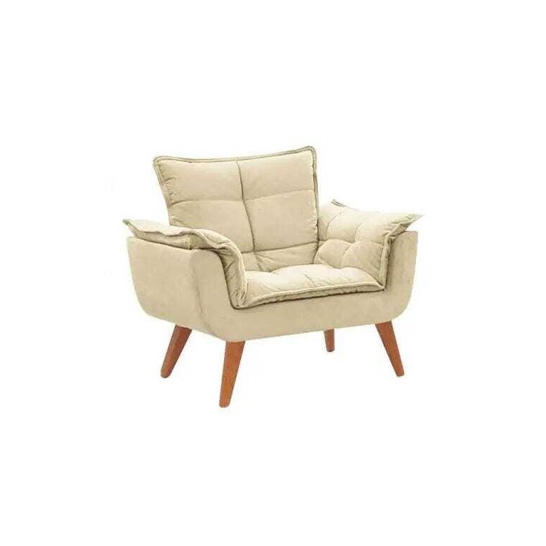 Poltrona Decorativa Opala Pé Palito