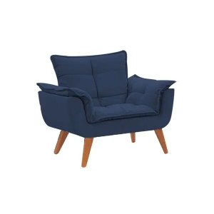 Poltrona Decorativa Opala Pé Palito