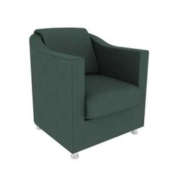 Kit 2 Poltronas Decorativas Bia Suede - 2