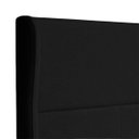 Ver imagem 2 de Cabeceira de Cama Box Diamond Casal Padrão 140 cm Estofada Boucle Preto