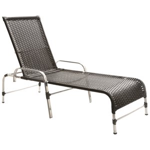 Espreguiçadeira Catar em Alumínio para Piscina Jardim Trama