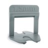 Clips nivelador de porcelanato Durak 1,5mm cinza granel 1.000 pçs - 1