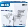 Cabo De Rede Lan Utp Cat6 Branco 305m Deko Envio Imediato Nf cabo de rede,cabo utp,cabo trançado,cab - 2