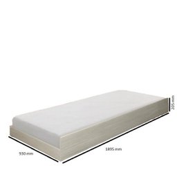 Cama Solteiro Bau com Cama Auxiliar Dani Framar Reforçada - 2